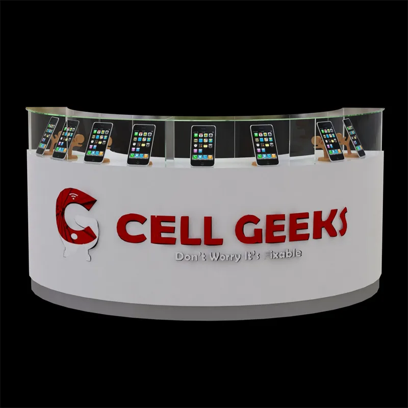 Mobile Shop Counters | Phone Display Cases For Sale – custom retail display image 3