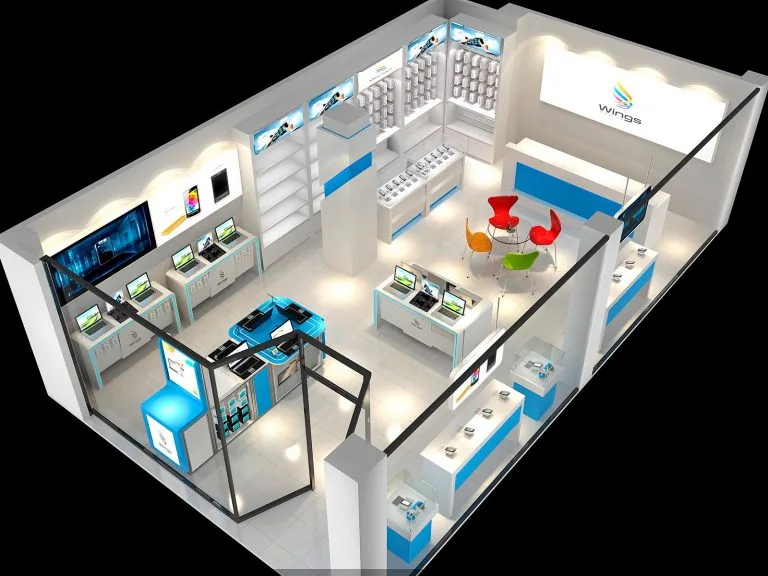 Electronics Shop Design Store Retail Displays – custom retail display image 3