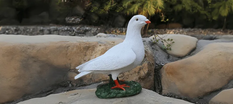 Large Pigeon Dove Sculptures For Outdoor – custom retail display image 10
