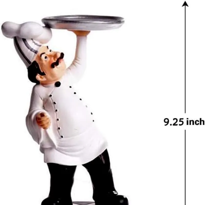 Pizza Man Statue | Large Italian Chef Statue For Restaurant Ornaments – custom retail display image 19