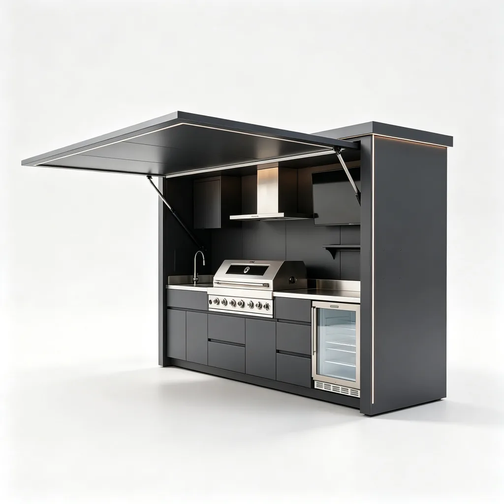 BBQ Pods For Sale | Outdoor Kitchen Pods – custom retail display image 33