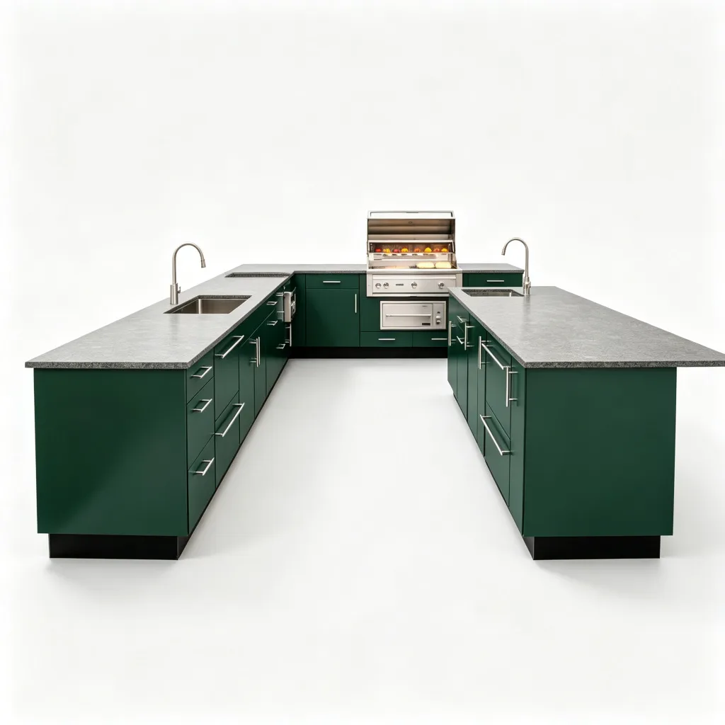 Outdoor Kitchen Cabinet For Sale | Stainless Steel Stone – custom retail display image 22