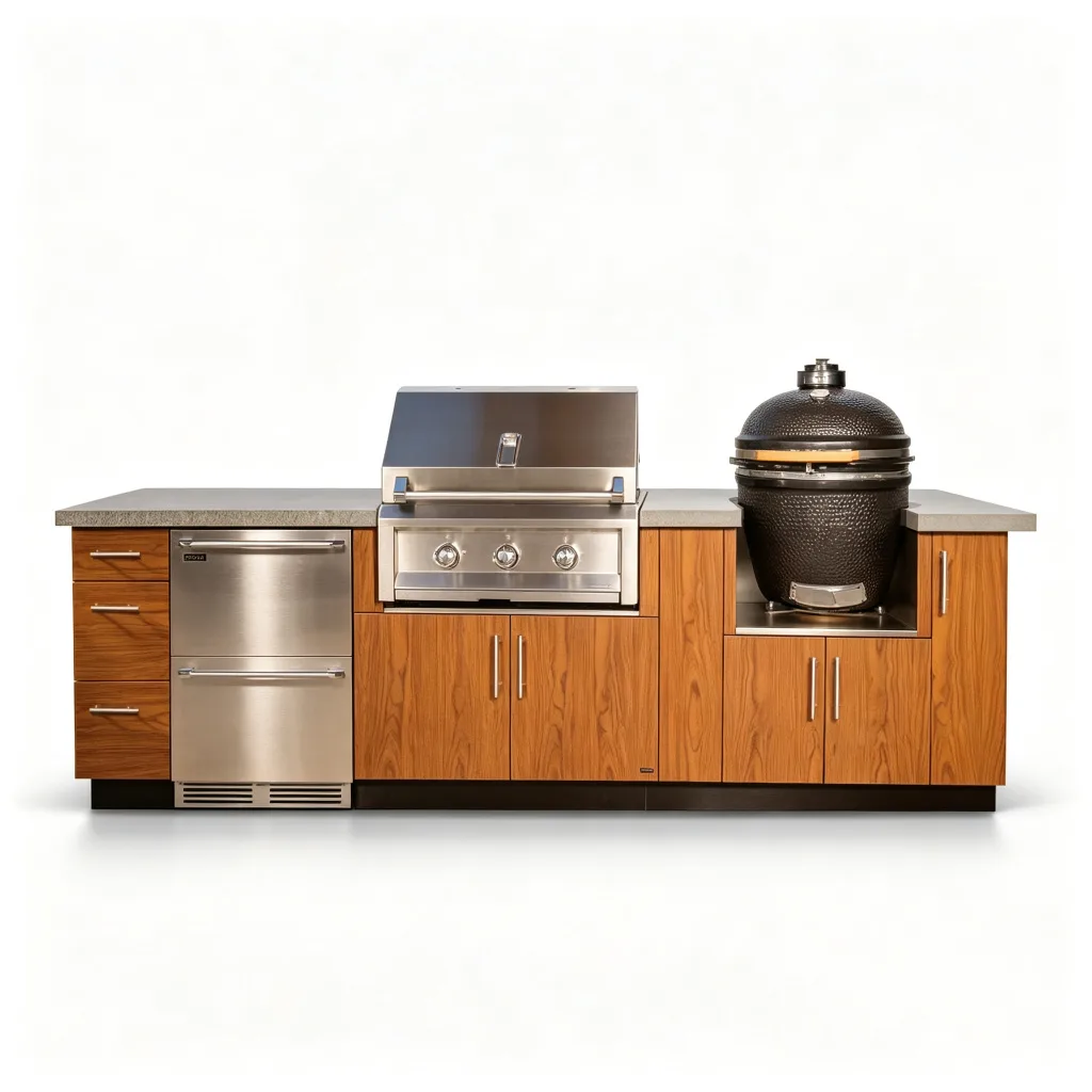 Outdoor Kitchen Cabinet For Sale | Stainless Steel Stone – custom retail display image 14