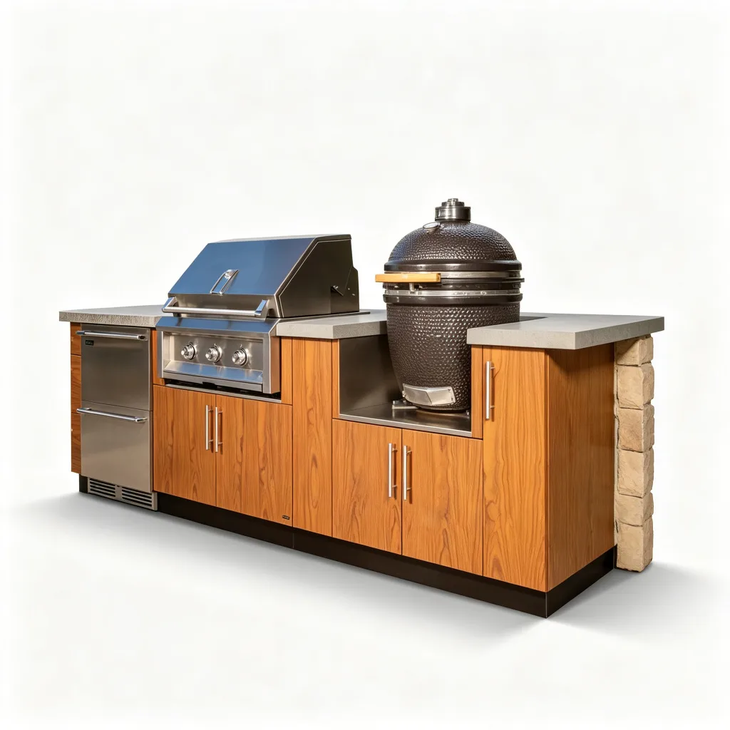 Outdoor Kitchen Cabinet For Sale | Stainless Steel Stone – custom retail display image 13