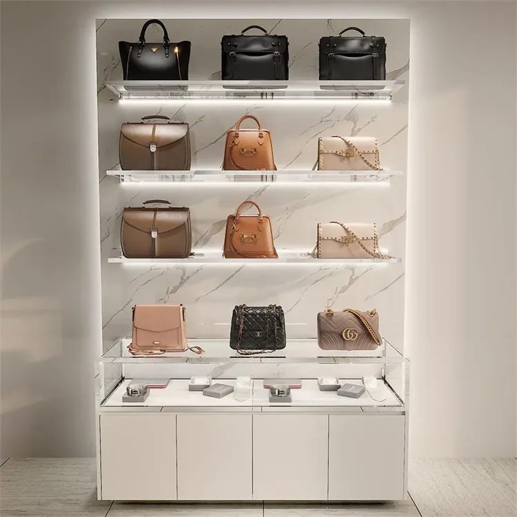Purse Handbag Display Cabinets For Sale – custom retail display image 40