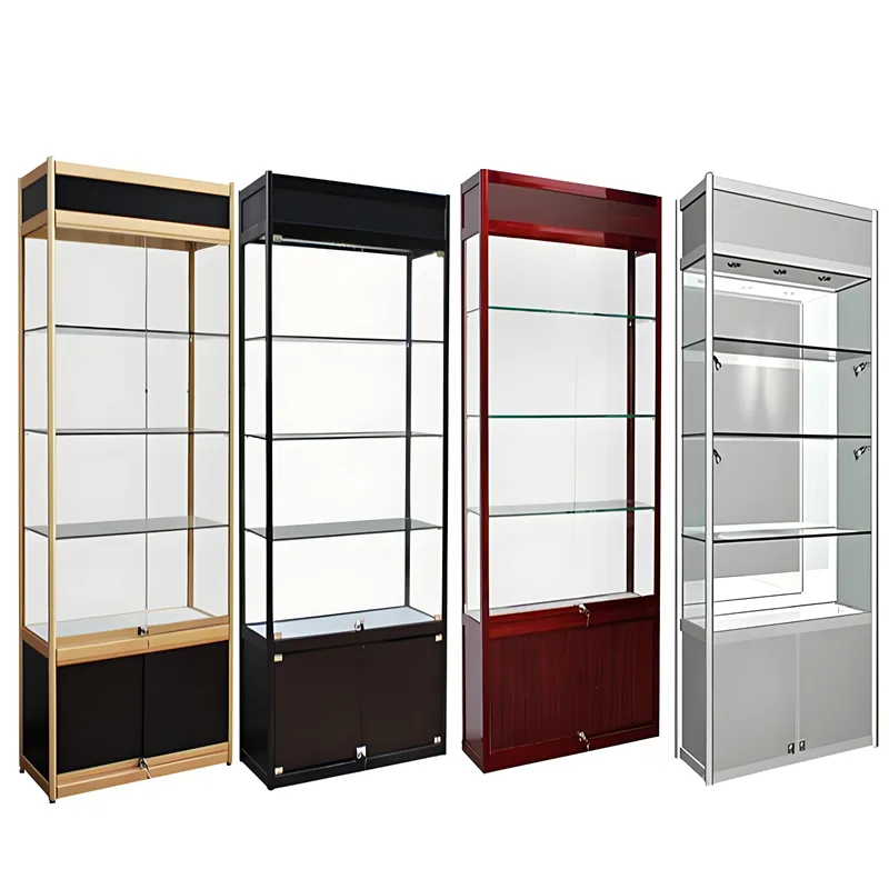 Fashionable Jewelry Floor Showcase Design & Customized Jewelry Shop Furniture