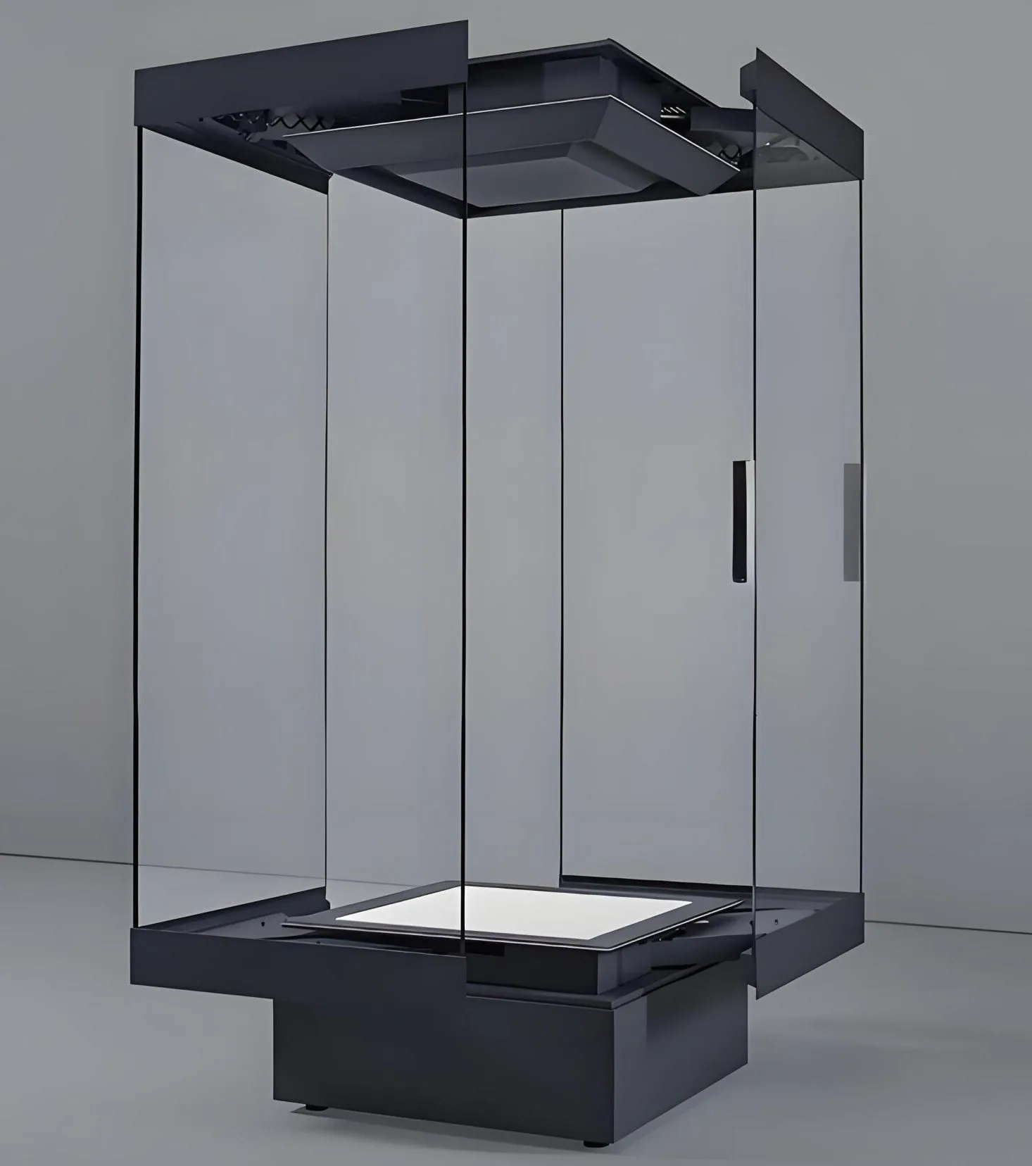 Museum Floor Standing Display Cases Vitrines – custom retail display image 26