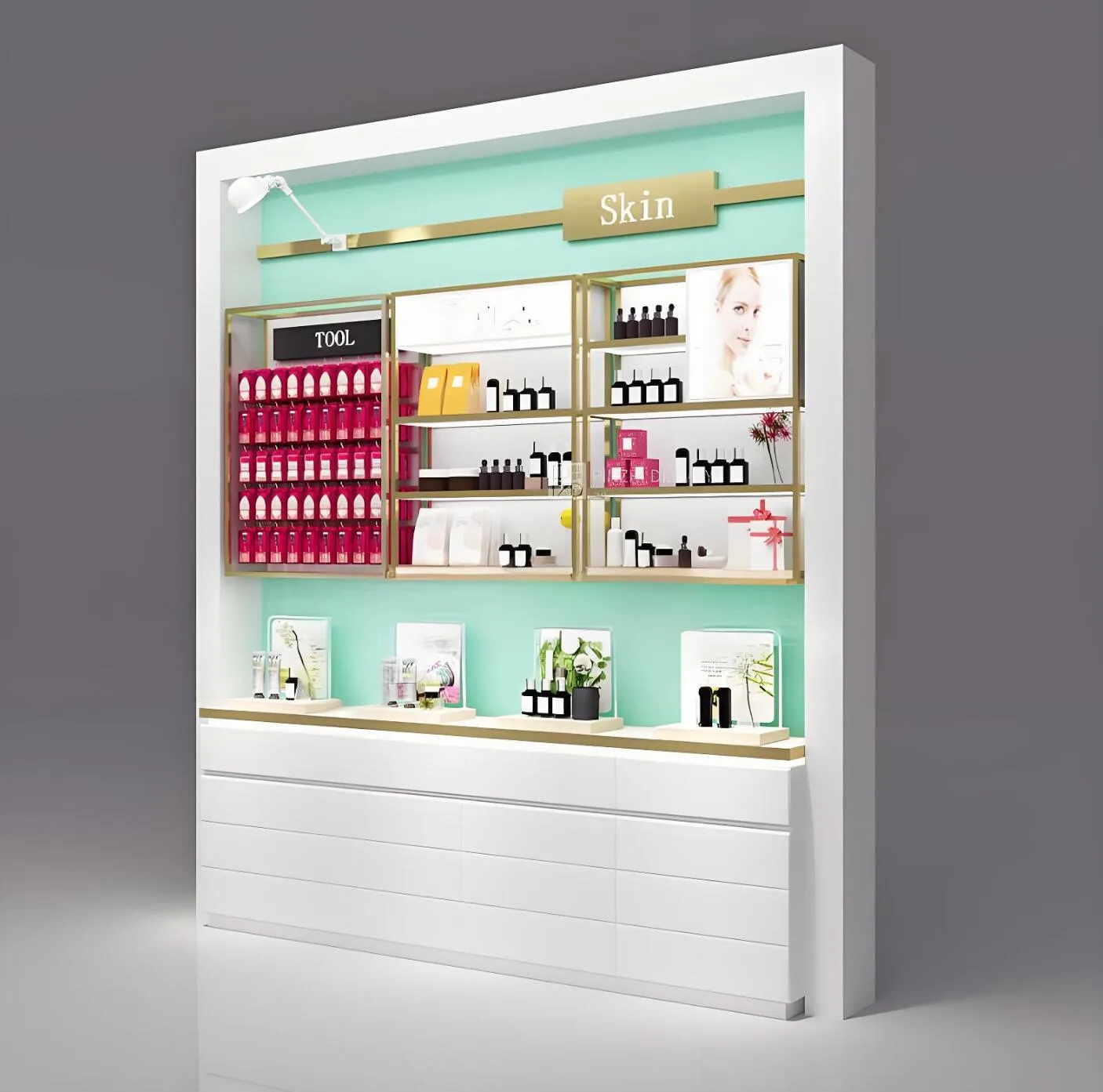 Cosmetic Makeup Retail Displays | Beauty Store Fixtures – custom retail display image 14