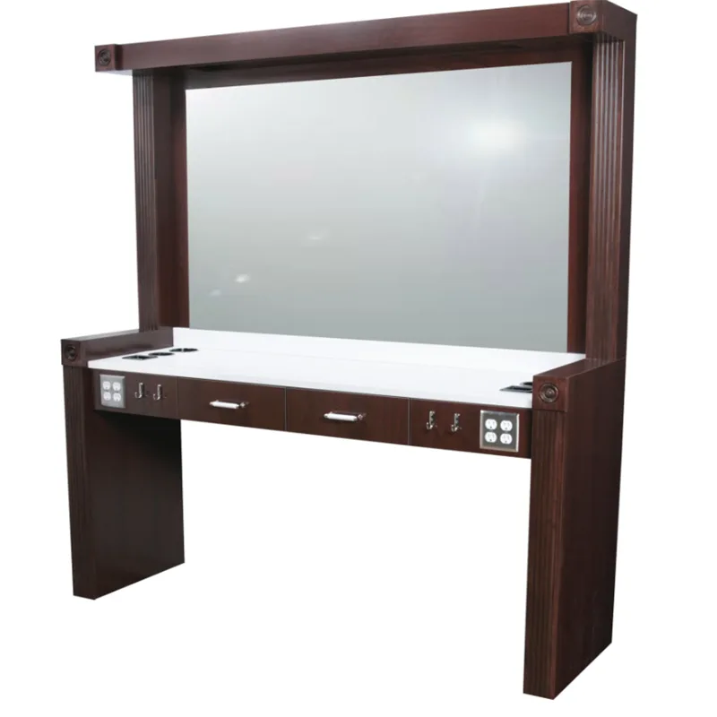 Free Standing Beauty Hair Salon Styling Stations – custom retail display image 16