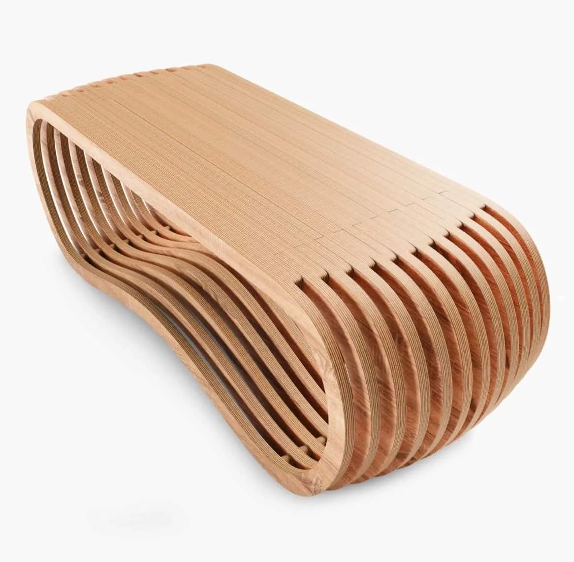 Parametric Table For Sale | Wooden Coffee Table – custom retail display image 9