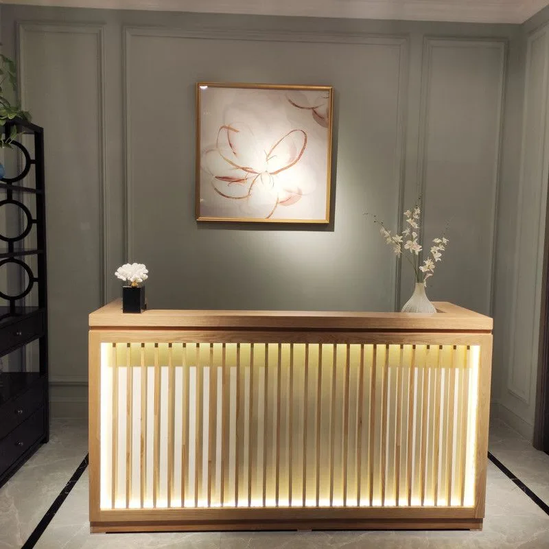 Modern Reception Desks, Counters Tables – custom retail display image 110
