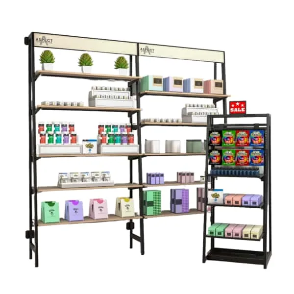 Cannabis Dispensary Displays, Retail Cases Store Fixtures – Dispensary Shelves image 6