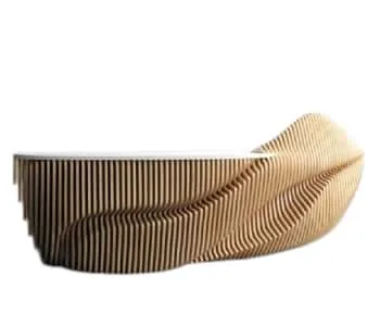 Parametric Table For Sale | Wooden Coffee Table – custom retail display image 3