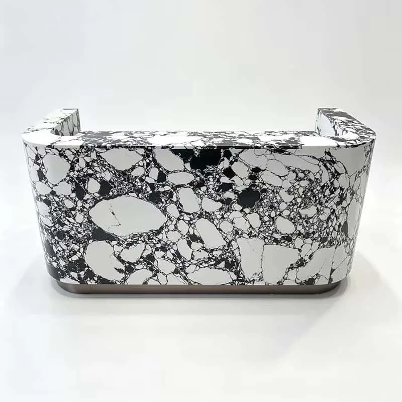 U-Shaped Reception Desks Counters – custom retail display image 9