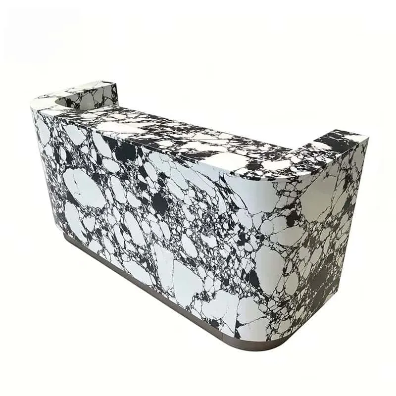 U-Shaped Reception Desks Counters – custom retail display image 10