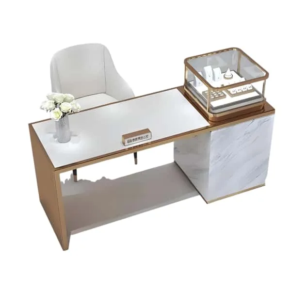 Jewelry Store Displays, Cases Retail Furniture – reception desk image 12