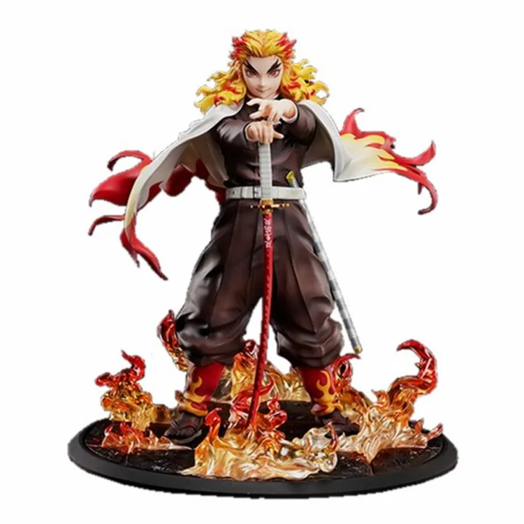 Life Size Demon Slayer Statues | Fiberglass Nezuko, Rengoku, Tanjiro Figures – custom retail display image 6