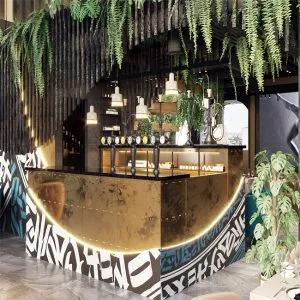 Custom Bar Counter | Modern Design Affordable Price – custom retail display image 33