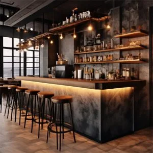 Custom Bar Counter | Modern Design Affordable Price – custom retail display image 36