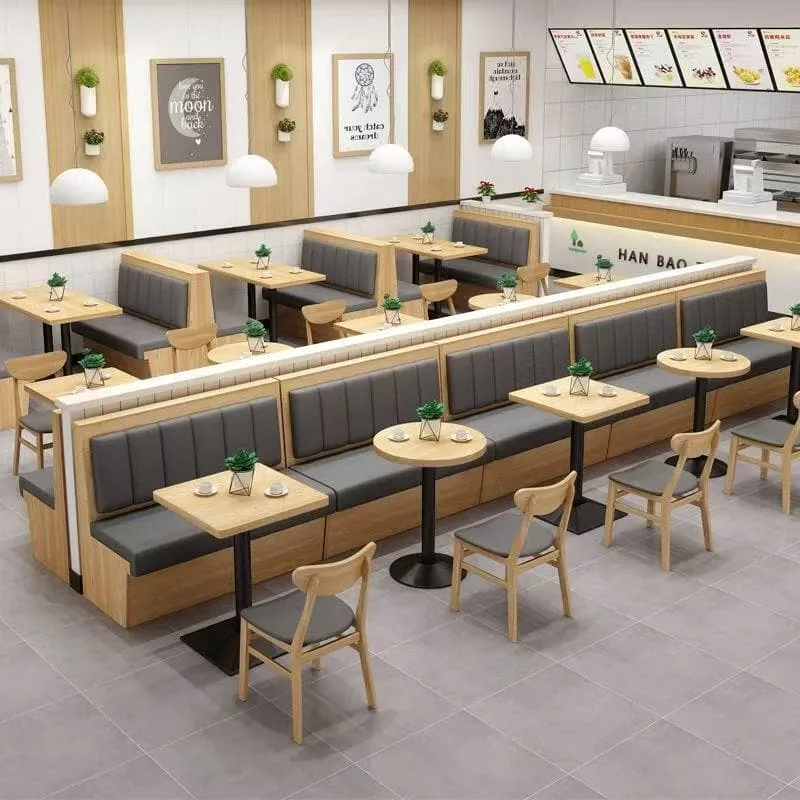 Restaurant Booths Benches for Sale | Wood Upholstered Seating – custom retail display image 21