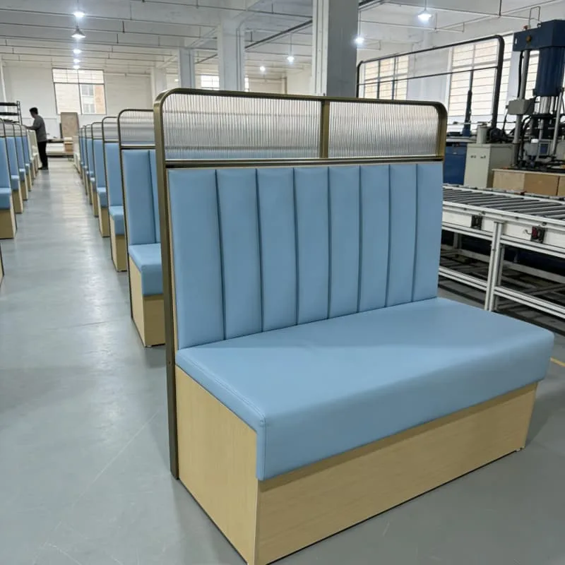 Restaurant Booths Benches for Sale | Wood Upholstered Seating – custom retail display image 6