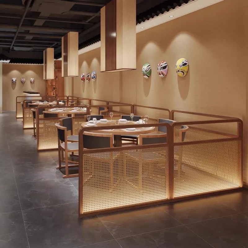 Restaurant Cafe Partitions | Custom Room Dividers Barrier Wall For Sale – Artisan Oriental Iron Restaurant Partitions for Sty