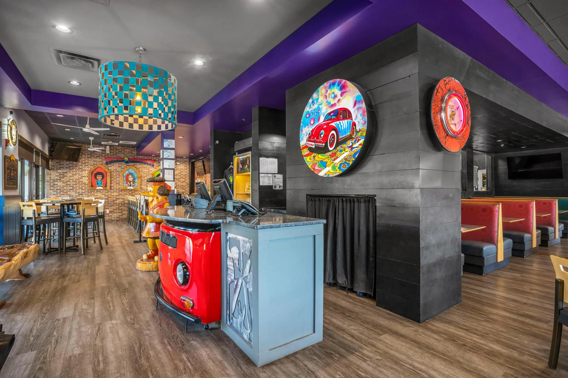 Fruit Vegetable Shop Displays | Custom Shelves, Racks Stands – Healthy Salad and fruit store Juice bar custom Frozen yogurt c