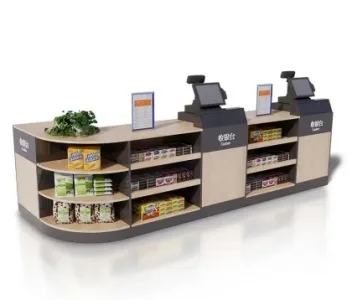 Self Checkout Solutions, Kiosks Checkout Systems – custom retail display image 2