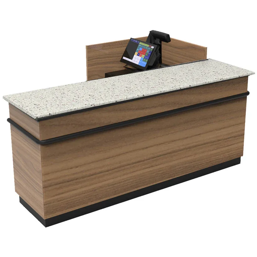 Retail Counter | Checkout Store Cash Wrap Counters For Sale – custom retail display image 3