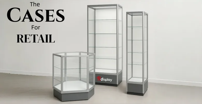 Retail Store Display Cases Glass Counters – custom retail display image 64