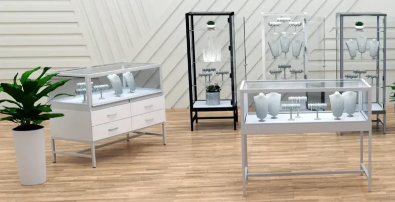 Retail Store Display Cases Glass Counters – custom retail display image 63