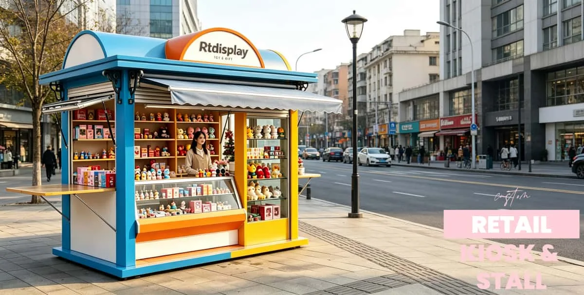 Outdoor Kiosk Booth For Sale | Custom Design – custom retail display image 28
