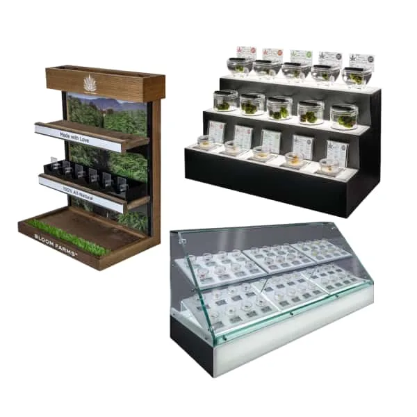 Cannabis Dispensary Displays, Retail Cases Store Fixtures – Countertop Displays image 8