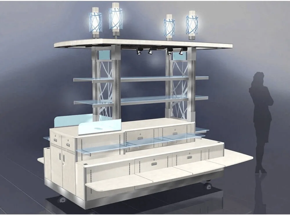 Retail Merchandising Units | RMU | Mall Carts For Sale – custom retail display image 11