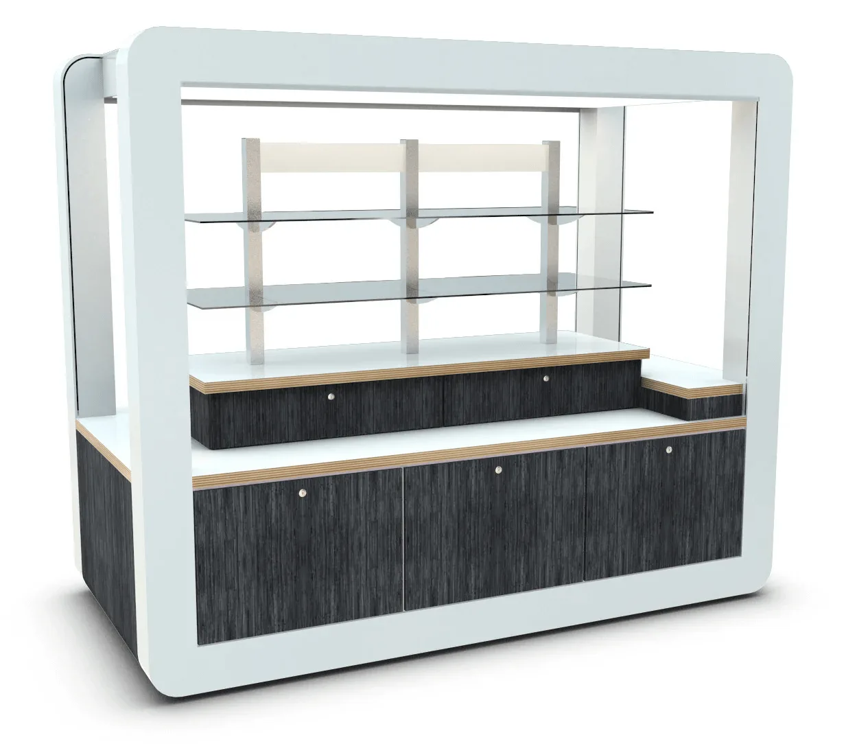 Retail Merchandising Units | RMU | Mall Carts For Sale – custom retail display image 10