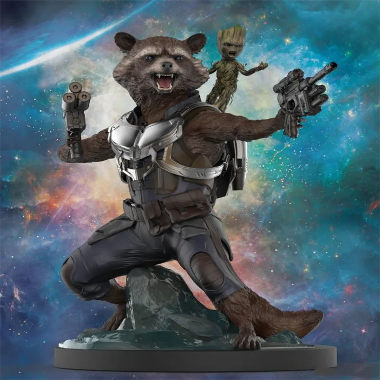 Rocket Raccoon Fiberglass Statues2 (3) Rocket Raccoon Statues For Sale | Life Size Fiberglass – custom retail display image 7