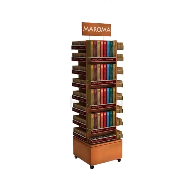 Rotating Display Stands Floor Spinner Racks For Shop – custom retail display image 5
