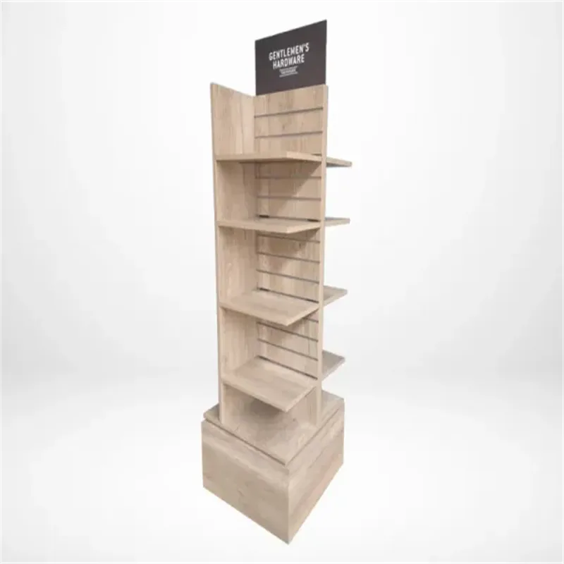 Custom Wooden Display Stands, Risers Racks For Retail Store – custom retail display image 2