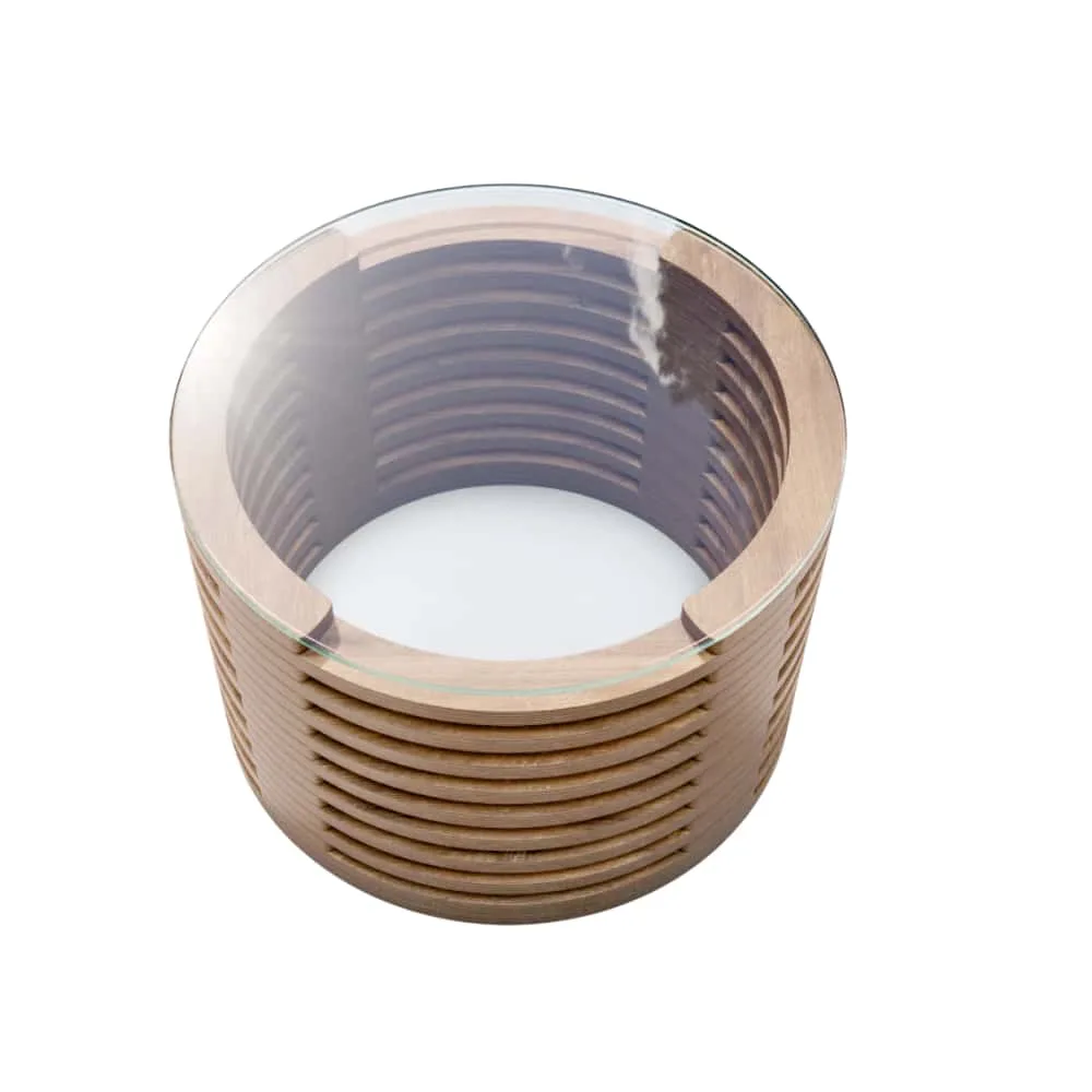 Parametric Table For Sale | Wooden Coffee Table – custom retail display image 17