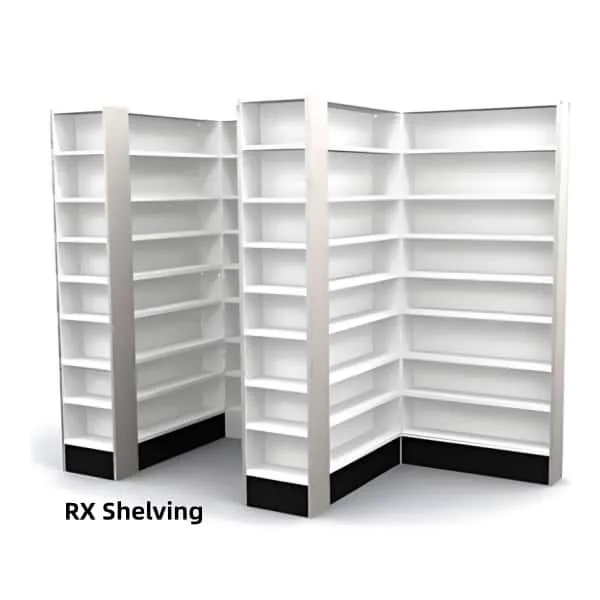 Pharmacy Drug Store Fixtures, Displays Furniture – Rx Shelving & Racks image 3