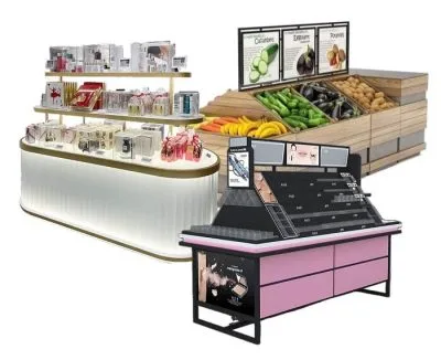 Display Gondola for custom retail store layouts