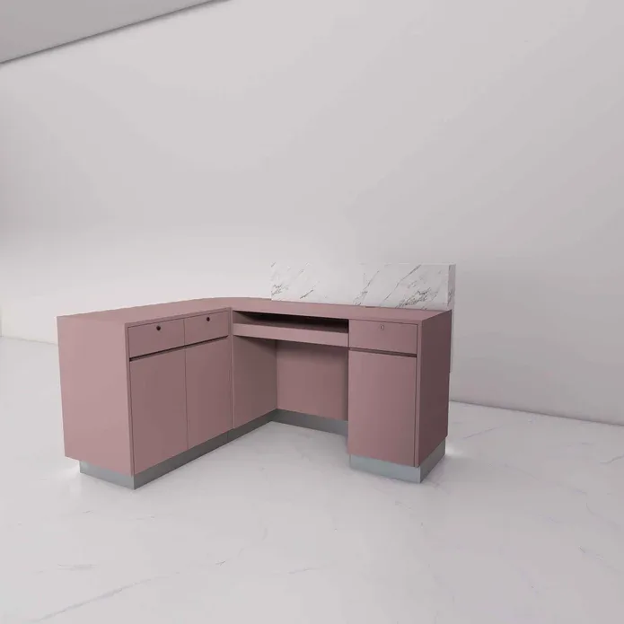 Nail Salon Beauty Spa Reception Desks – custom retail display image 7