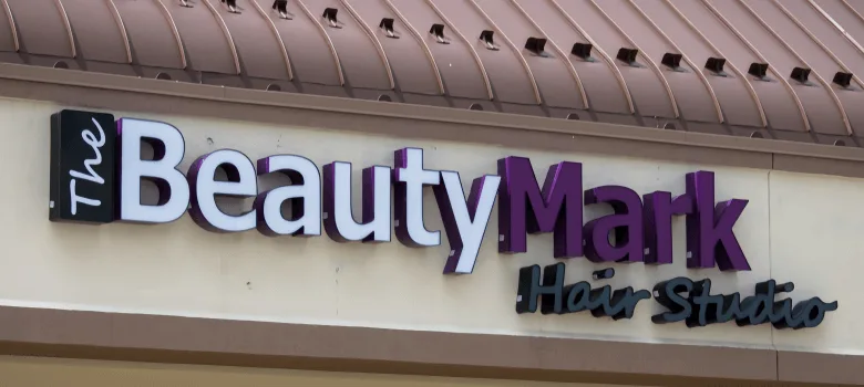 Beauty Hair Salon Signages | Indoor Outdoor – custom retail display image 4