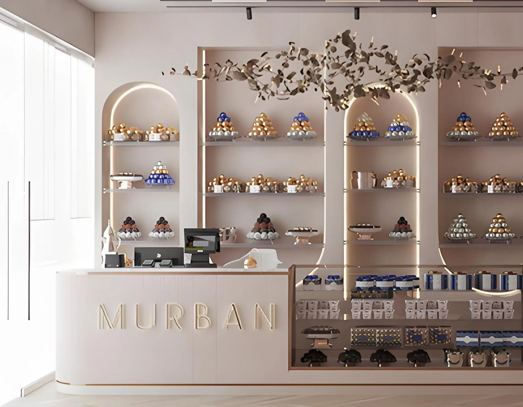 Chocolate Display | Shop Design, Decoration Fixtures – custom retail display image 26