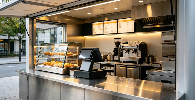 Outdoor Food Kiosks Concession Stands For Sale – custom retail display image 46