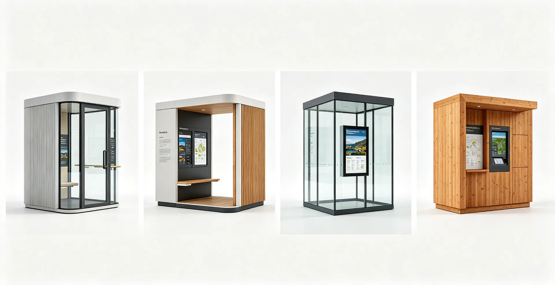 02_various_design Tourist Information Kiosk For Sale – custom retail display image 29