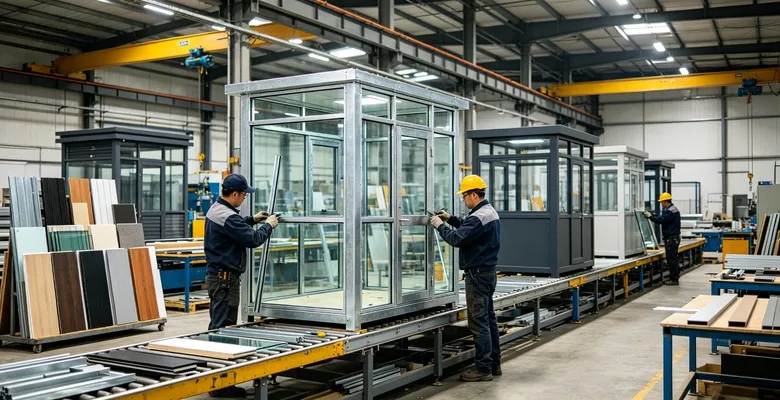 security_booth_custom_solution Prefab Guard House Security Booth For Sale – custom retail display image 31