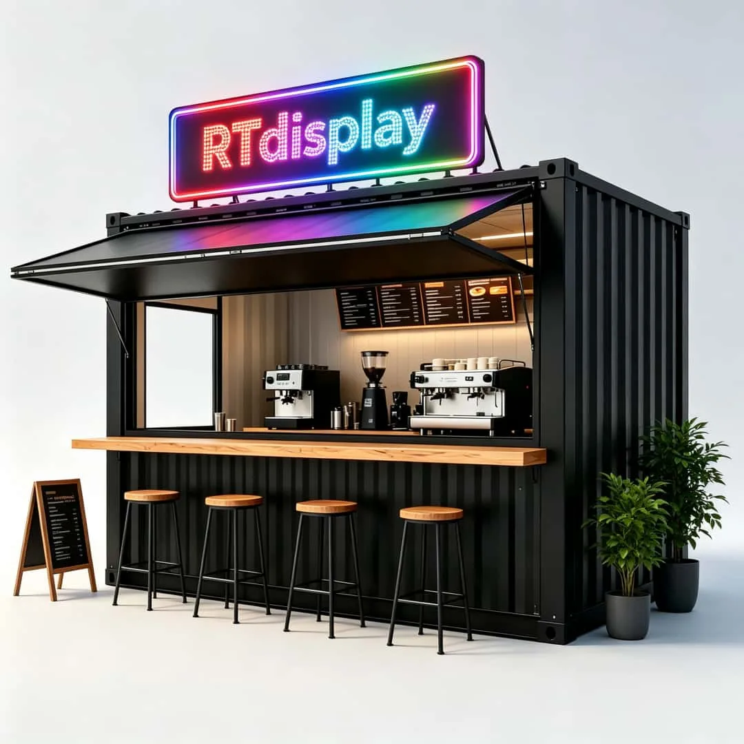 Outdoor Kiosk Booth For Sale | Custom Design – custom retail display image 5