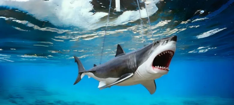 Famous Shark Sculptures Statues For Sale – custom retail display image 2