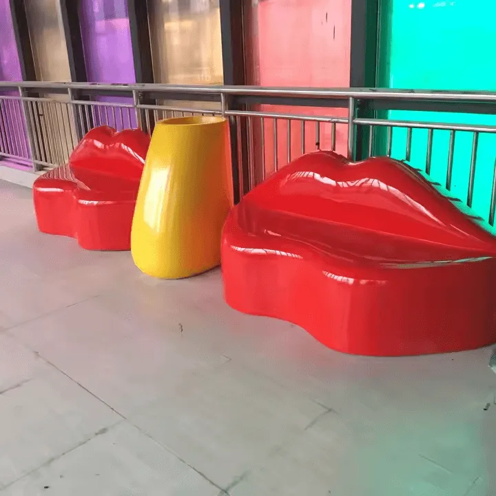 Shopping Mall Bench | Indoor FRP Bench, Chairs Seats – custom retail display image 63